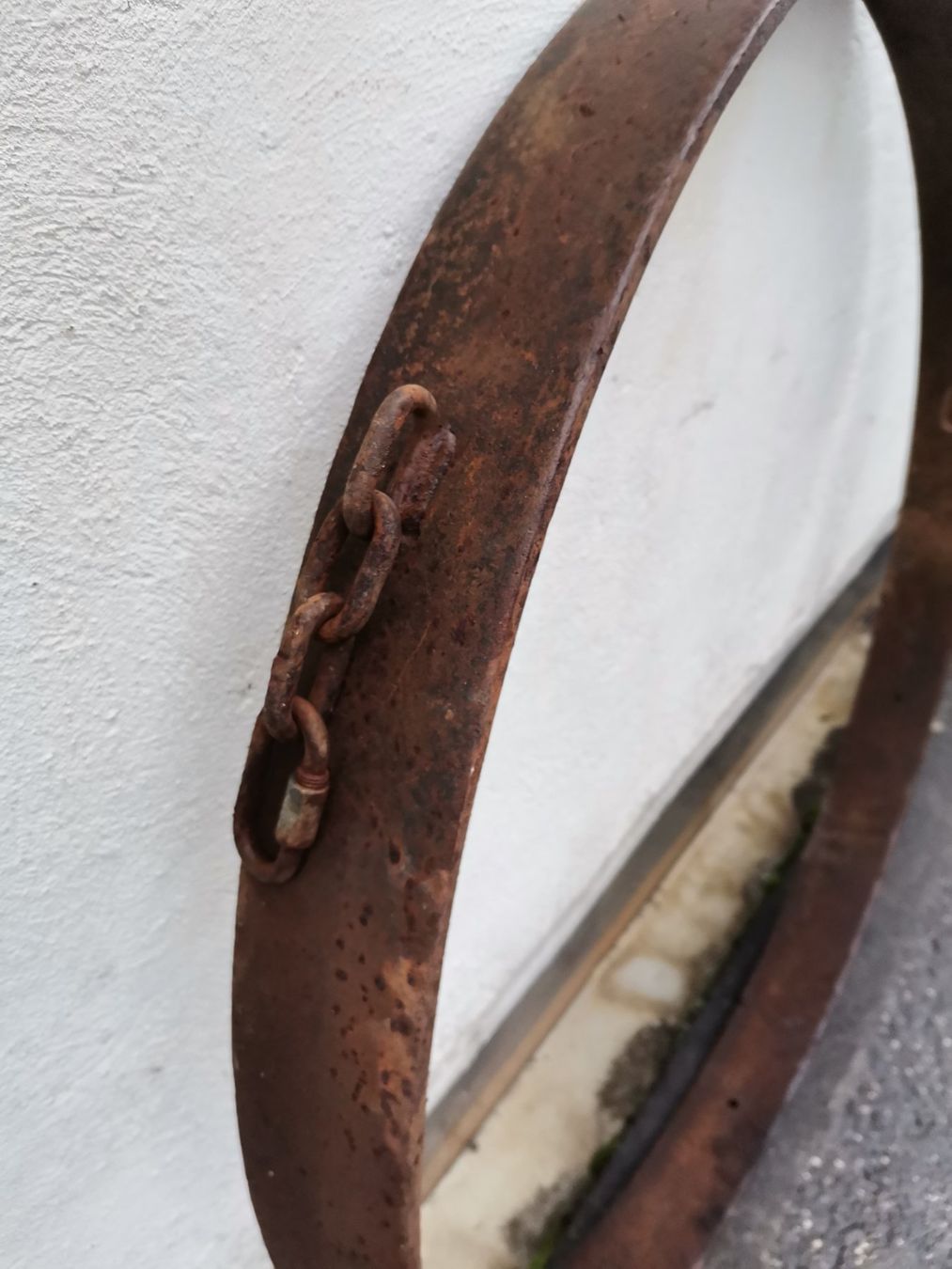 Ringe: Grosser Metallring, Grosser Eisenring, Grosses Rad, Ring – Gebraucht aus Wiedlisbach von materialkreislauf 2