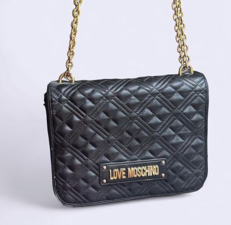 Handtasche Love Moschino schwarz