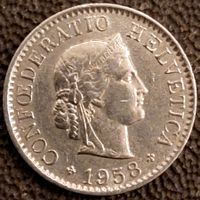 5 Rappen 1958