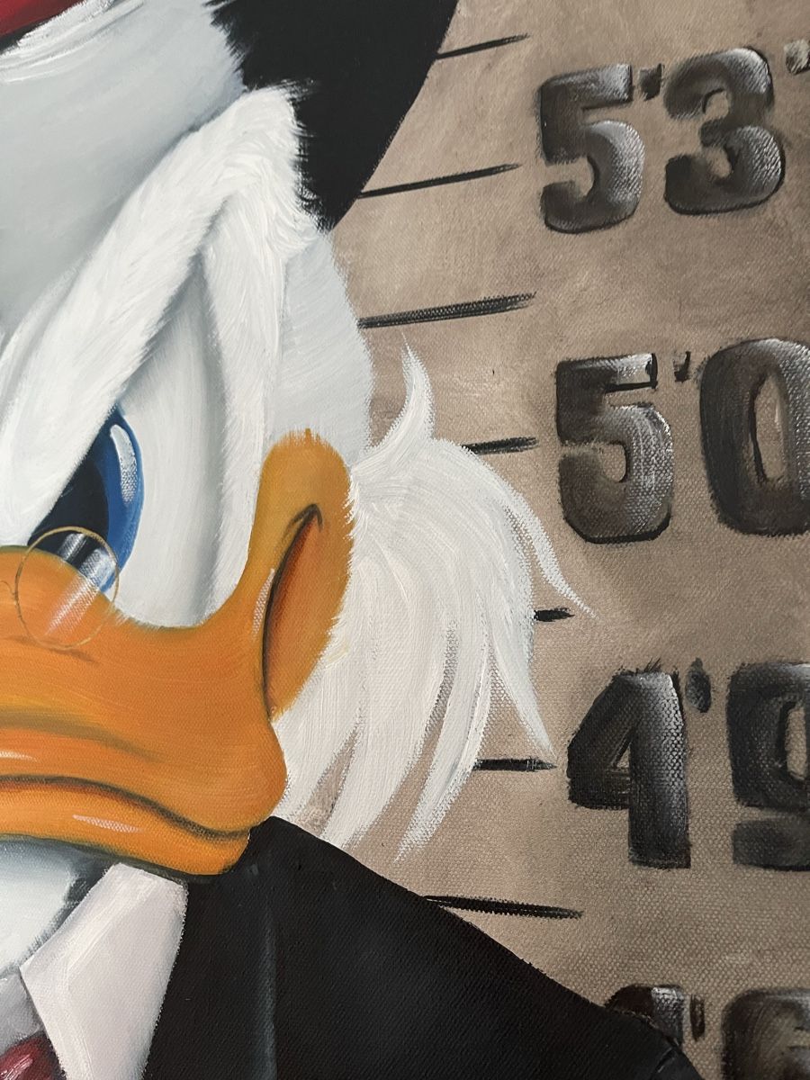 Dipinti: Dagobert / Scrooge McDuck arrested – Nuovo (secondo la descrizione) da Buchs SG venduto da ViccaArt 2