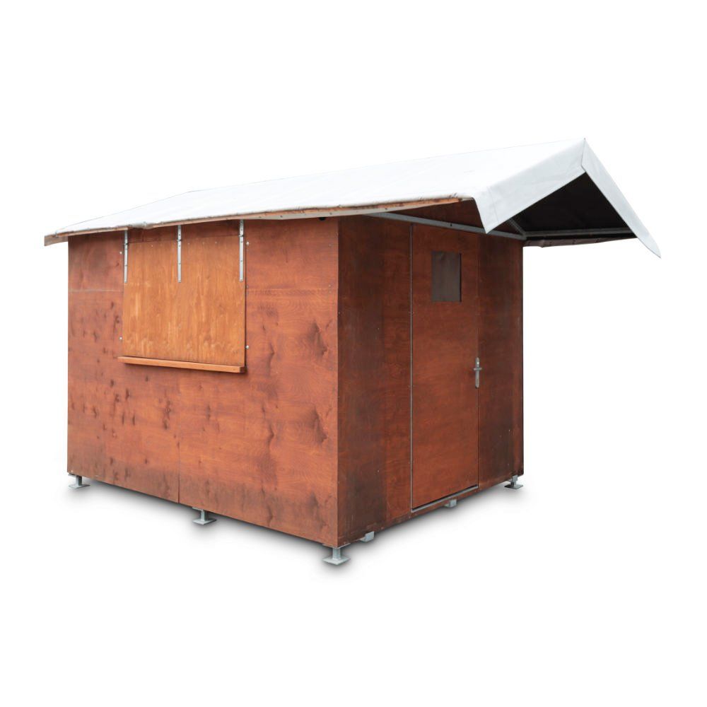 Casette da giardino & serre: OpenAir-Haus aus Metall & Holz – Usato da Arbon venduto da Glovital_AG 2