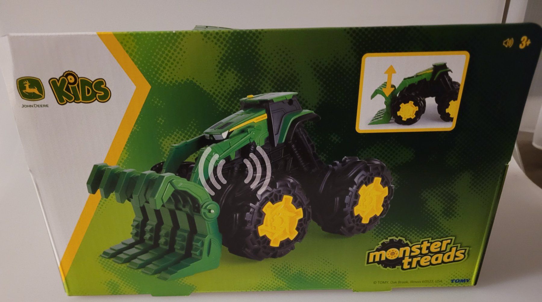 Giocattoli: John Deere Traktor Greifschaufel Monster Treads,Geräusch – Nuovo e nell'imballaggio originale da Oberuzwil venduto da aseinkaufswelt 1