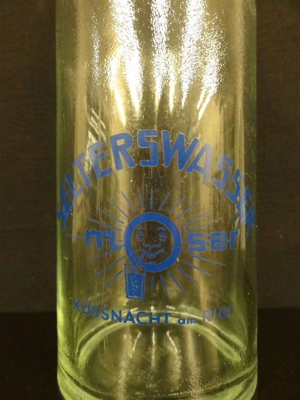 Gläser, Krüge & Flaschen: alte Flasche SELTERSWASSER MOSER 1958 – Gebraucht aus Kerzers von Flaschenposten 2