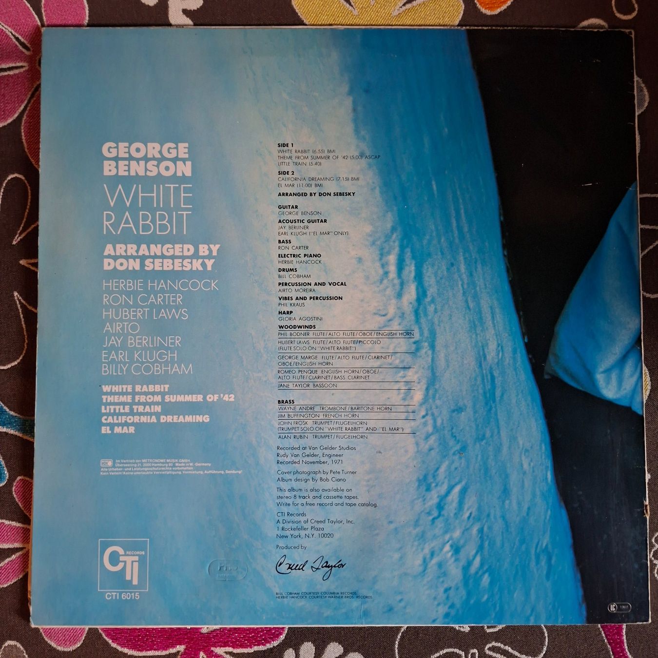 Dischi in vinile: Schallplatte LP George Benson - White Rabbit – Usato da Burg AG venduto da FunkFrog67 1