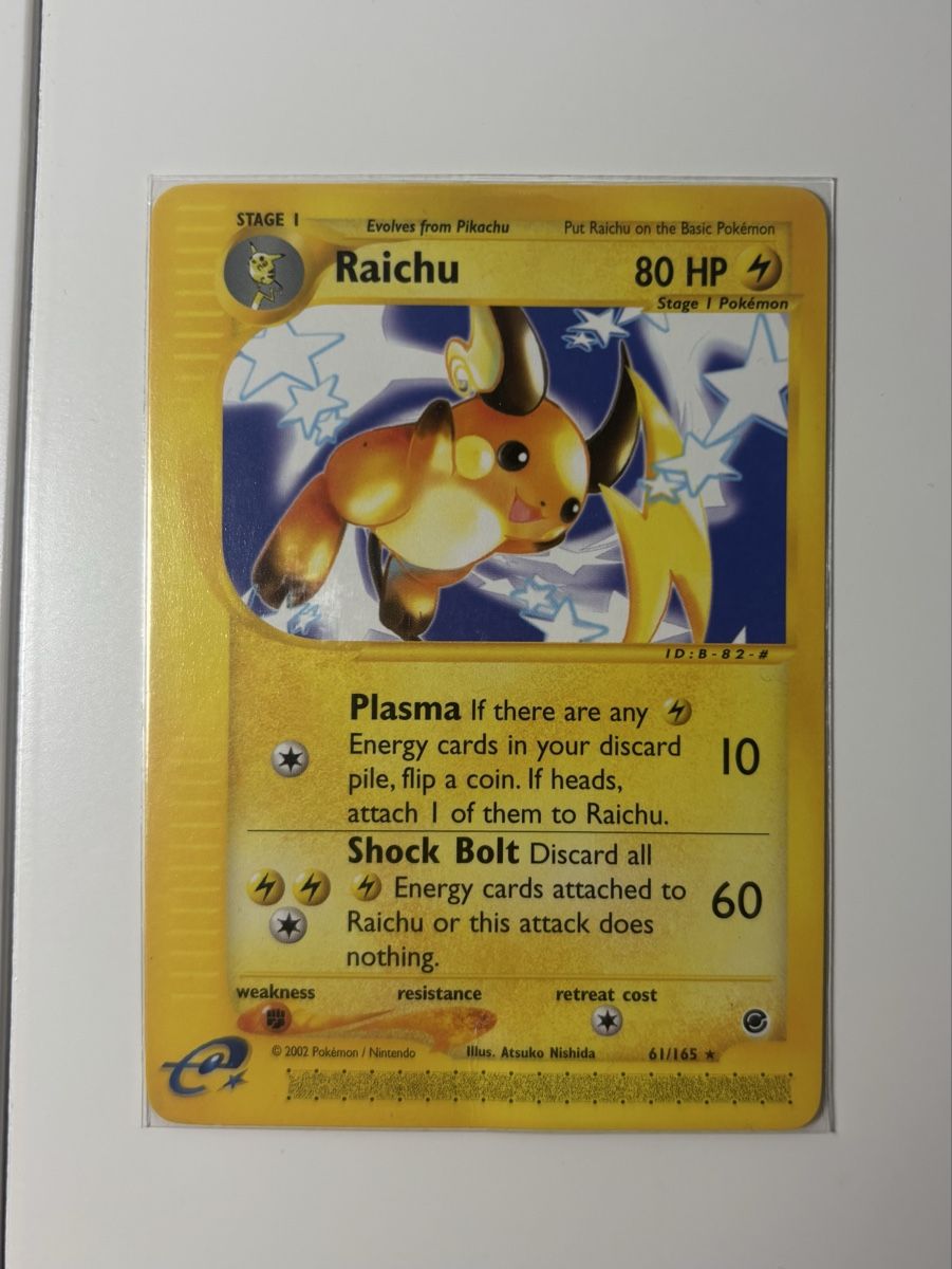 Pokémon Sammelbilder & Trading cards:  Raichu 61/165 Base Set  – Neu (gemäss Beschreibung) aus Pravidondaz von Lolo2222222