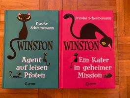 Buch Winston - Agent auf leisen Pfoten, Frauke Scheunemann