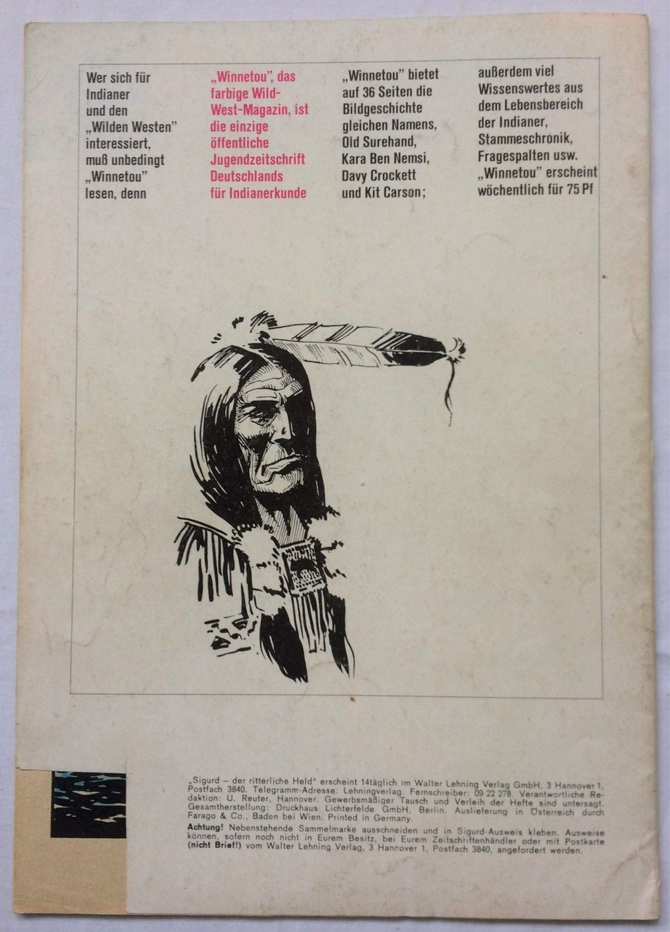 Fumetti: SIGURD - DER RITTERLICHE HELD - Nr.176 – Usato da Schaffhausen venduto da durruti 5