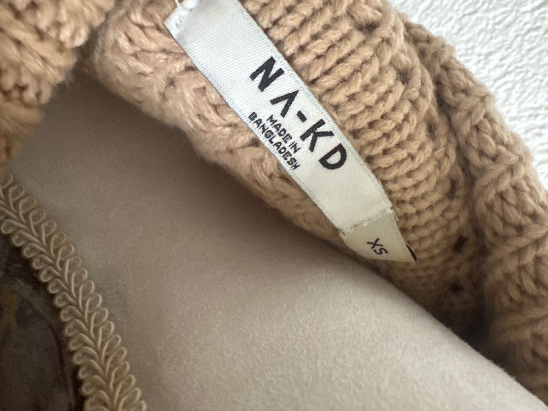 Na-kd Maglioni & Felpe: Rollkragen Pullover beige Nakd Grösse xs – Usato da Dagmersellen venduto da sniff64 1