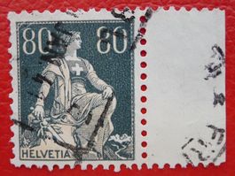 1940 (Kreidepapier) Nr.141y gestempelt, Kat: 550.-