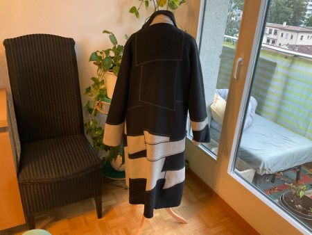 Super original manteau laine ANIMALE, Lagenlook t.M NP 499.-