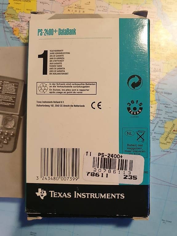 PDAs: Texas Retro Instruments Data Bank 2KB PS-2400+ – Gebraucht aus Olten von gabriel_27 3