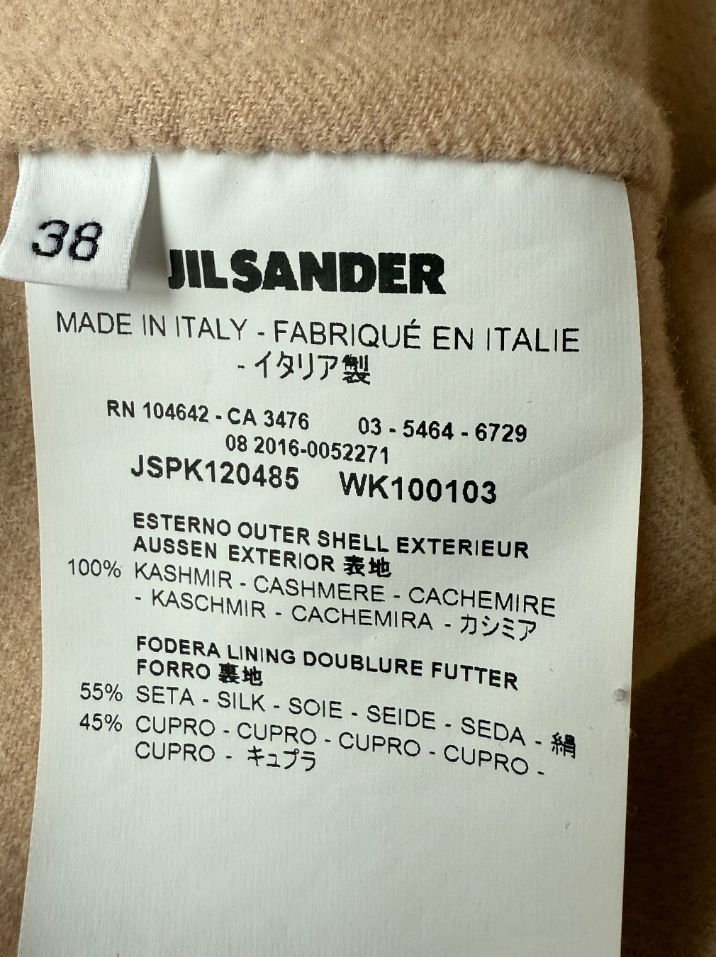 Jil Sander Cappotti: Jil Sander Mantel, Beige, Grösse 38 – Usato da Küsnacht ZH venduto da ch_schweiz 3