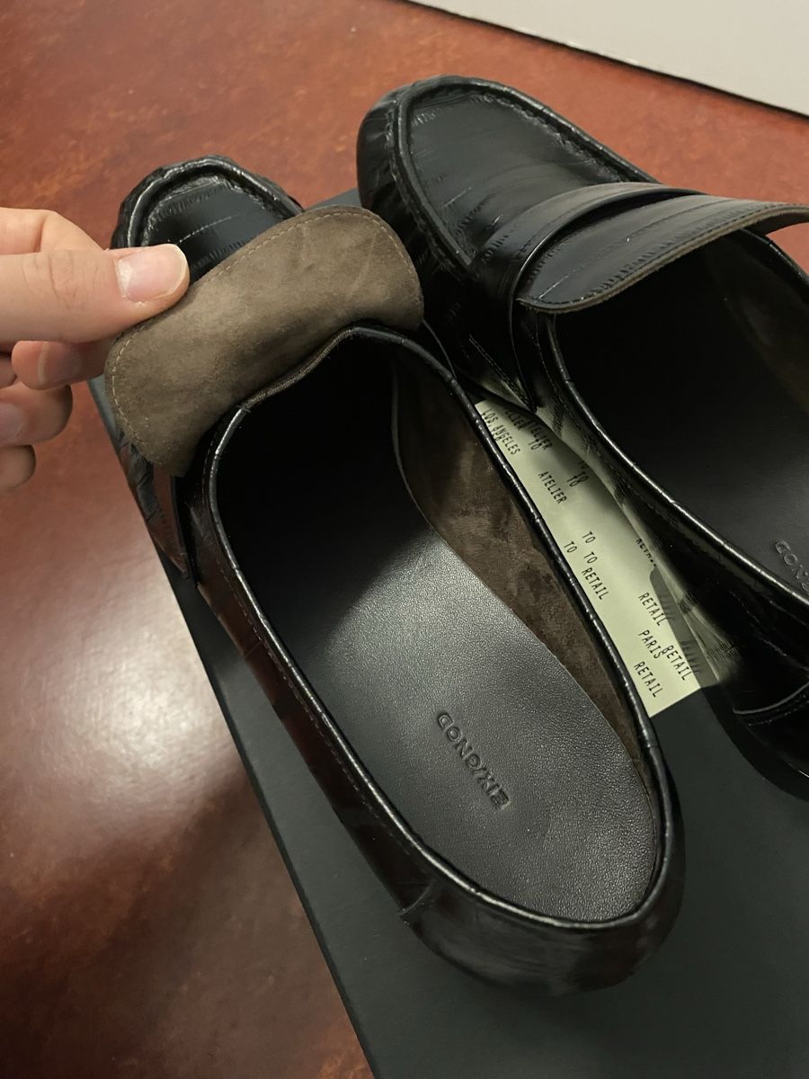 Herrenschuhe: Geflochtene Loafer Schwarz – Neu und originalverpackt aus Zürich von Royko 3