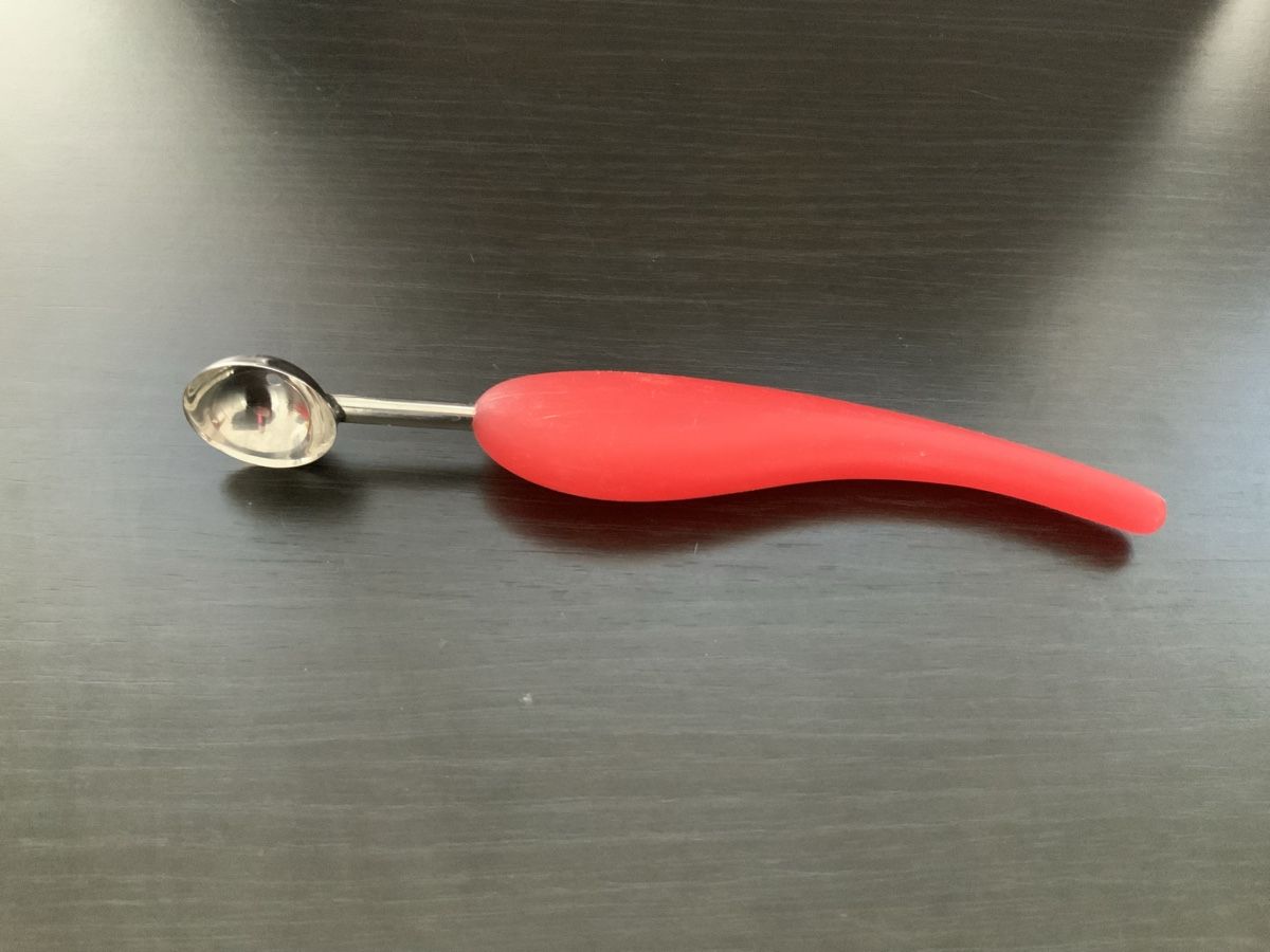 Elettrodomestici da cucina: Praktischer Melonenausstecher rot – Nuovo (secondo la descrizione) da Münsingen venduto da Innchen