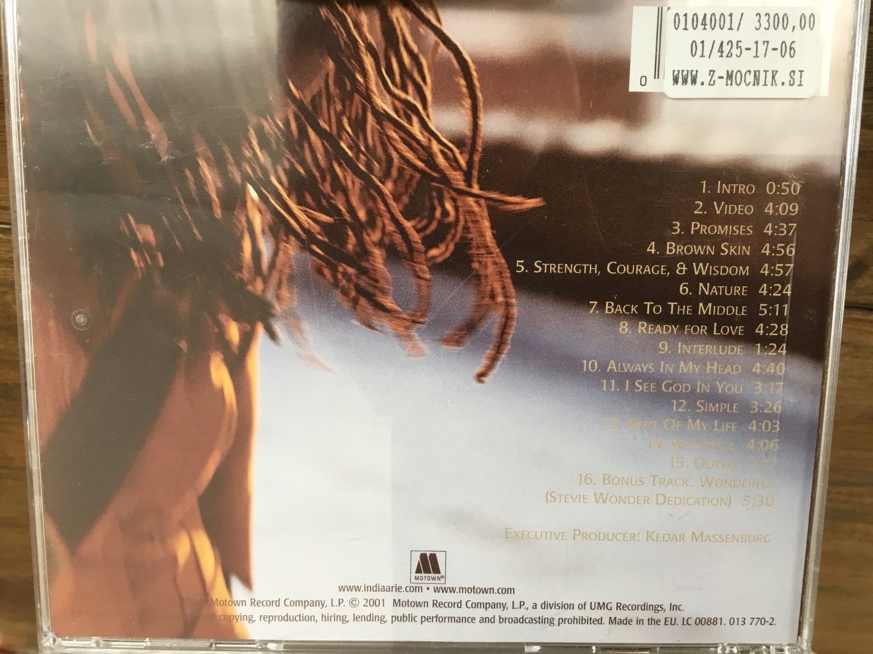 CDs: India.Arie - Acoustic Soul CD – Gebraucht aus Thierachern von sweden08 1
