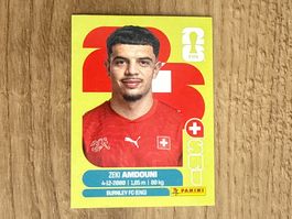 Panini FIFA World Cup 2026 Sticker Zeki Amdouni SUI 20