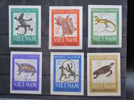 Vietnam 1966 Reptilien geschn. **