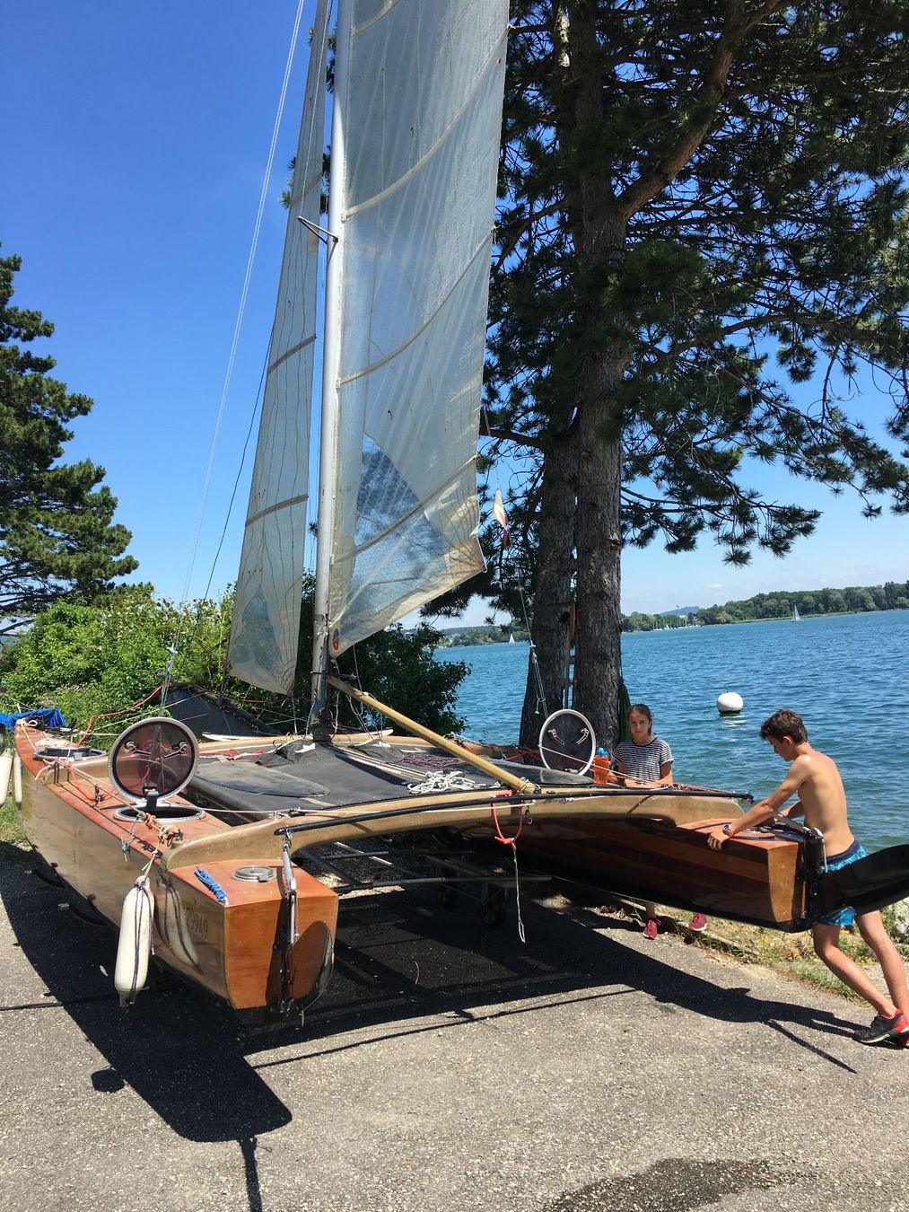 Barche: Segelboot Katamaran – Usato da langendorf venduto da terrapreta 3