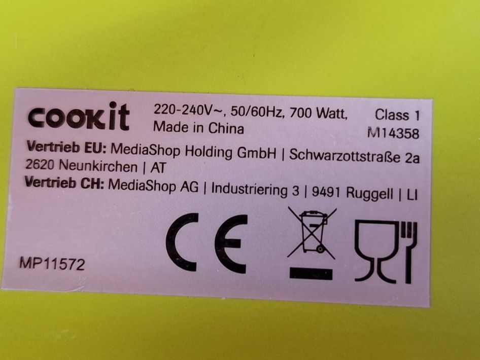 Küchengeräte: COOKIT WAFFELEISEN - HELLGRÜN  - THERMOSTAT – Gebraucht aus Huttwil von Kunterbuntli 6