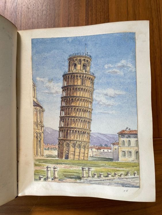 Livres: Unikat Antik Buch einmalige Aquarelle – D'occasion à Zürich par donra 7