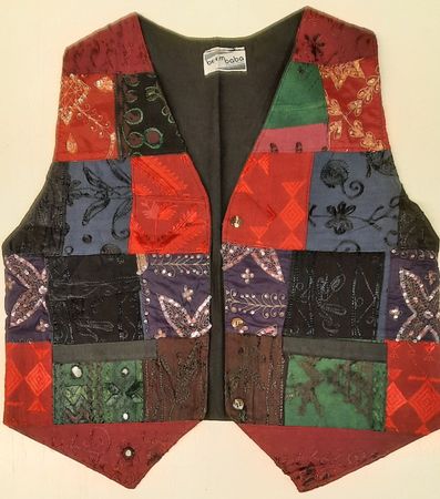 BOOMBABA Gilet Unisex Orientalische Bunte Gilet Gr. M/L