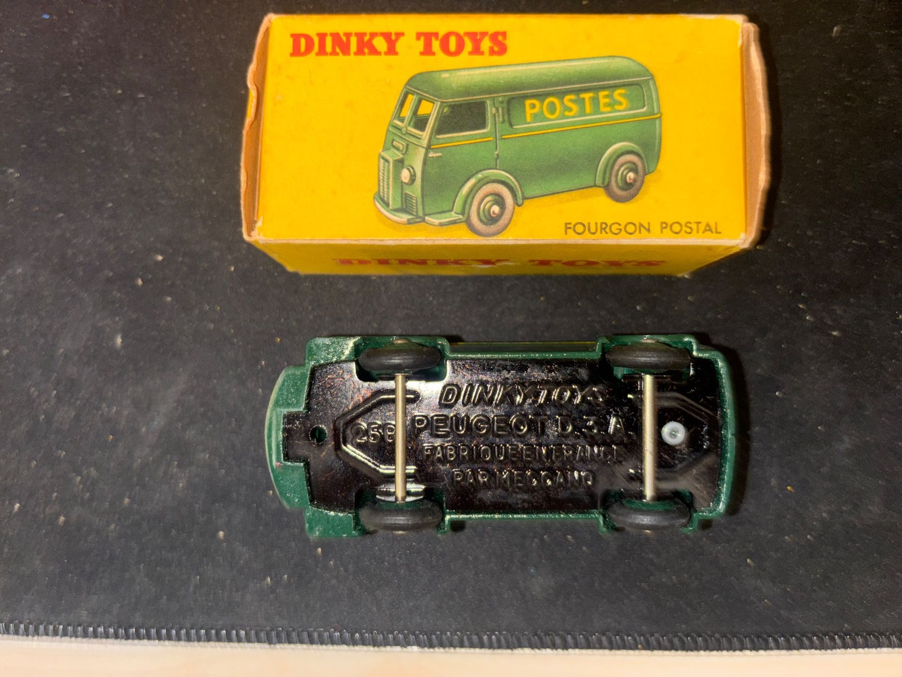 Dinky Toys Modellini d'auto: Dinky Toys Peugeot D3A "Postes" Réf. 25B - OVP – Usato da Genève venduto da ele_bf9g 2