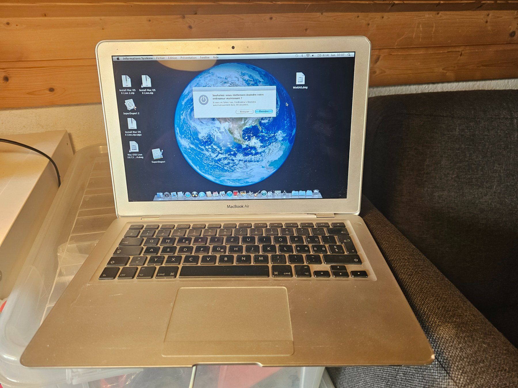 Apple Notebook: MACBOOK air A1237  (le tout premier) – Usato da Bussigny venduto da Elie