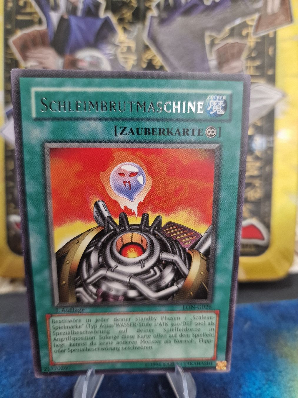 Yugioh Sammelbilder & Trading cards: Yugioh Schleimbrutmaschine – Gebraucht aus Dietikon von GC-Store