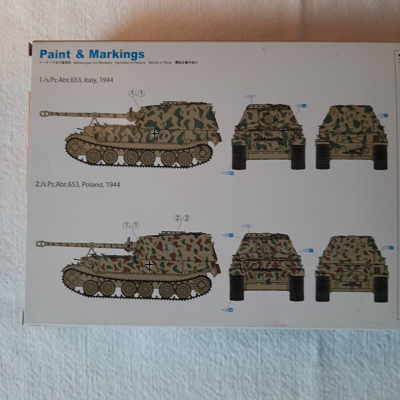 Kits de montage: 851 ... Sd.Kfz. 184 Elefant ... Dragon 7515 – Neuf (Voir description) à Bonstetten par Benibanny59 1