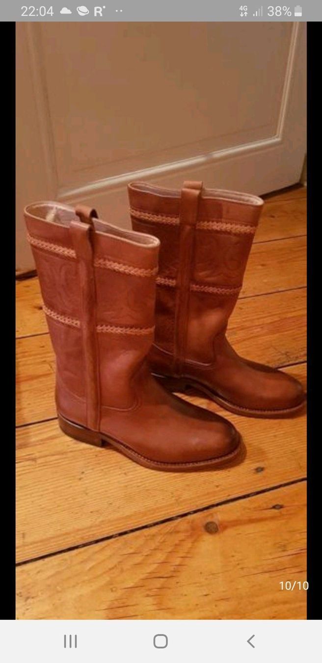 Sancho Abarca Damenschuhe: Leder neu Stiefel Sancho Boots – Neu (gemäss Beschreibung) aus Basel von Waldfee06 2