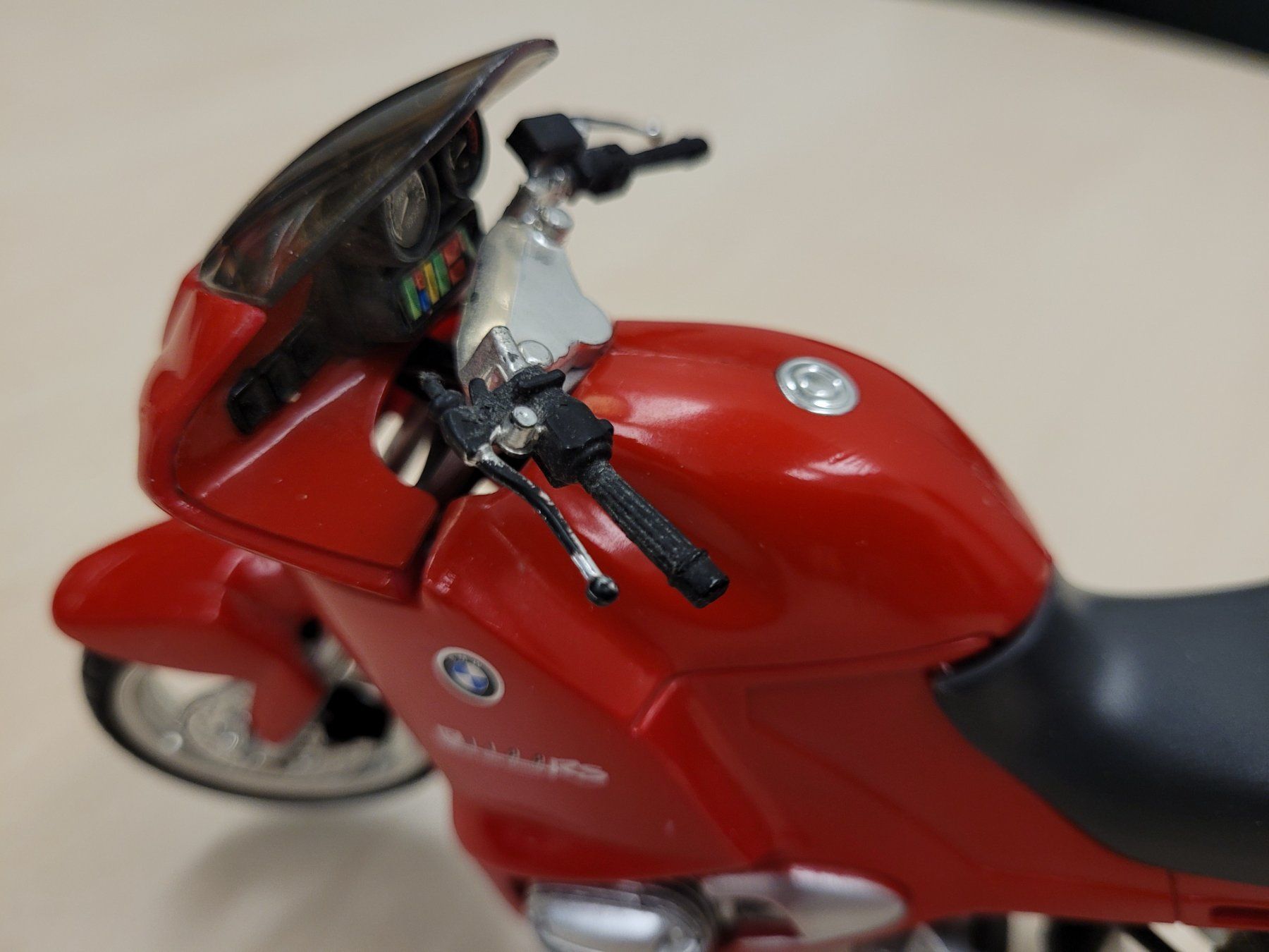 Kit di modellismo & Modellini statici: BMW R1100RS Motorrad Modell, Rot – Usato da Nürensdorf venduto da spartacus64 5