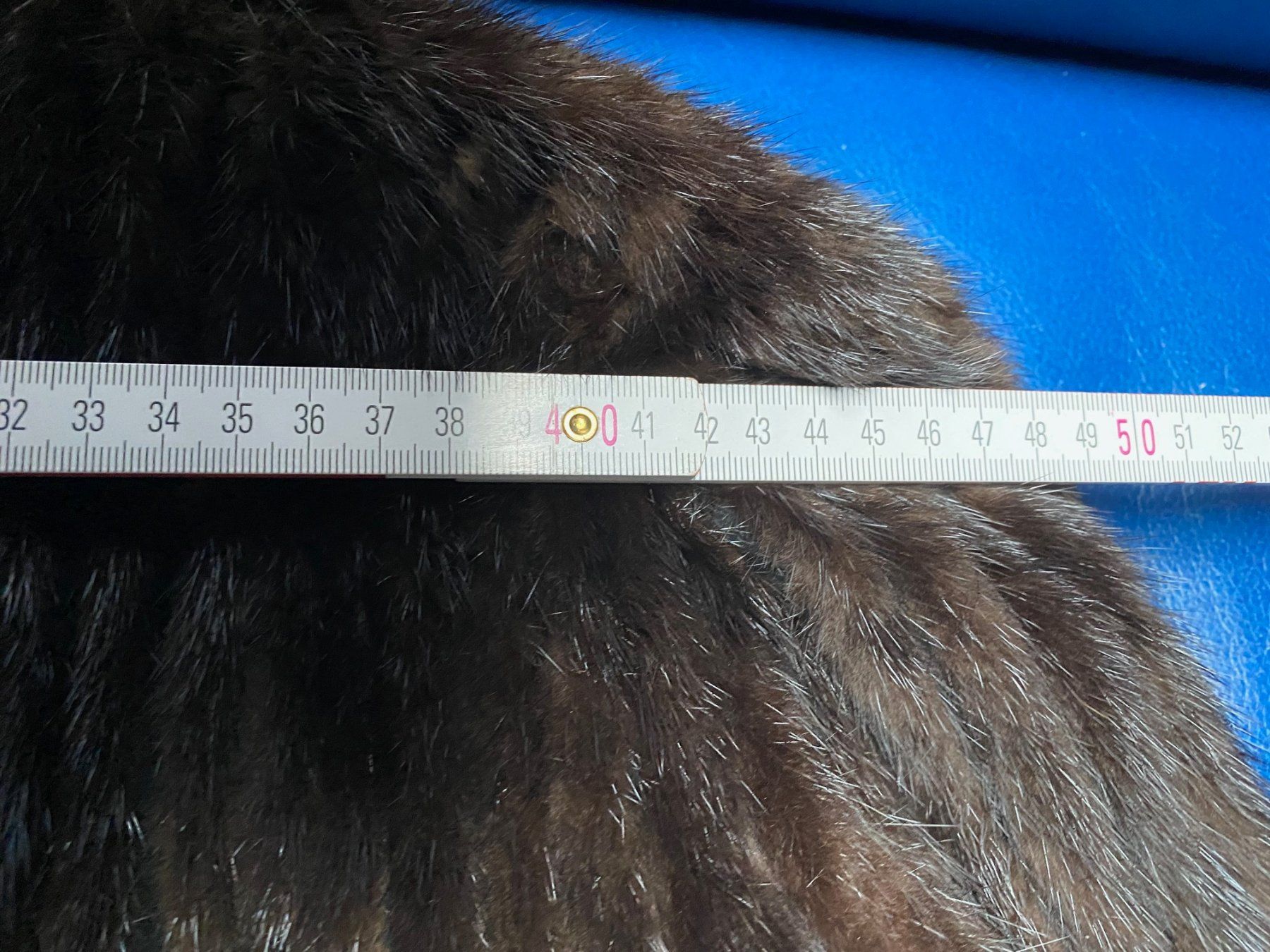 Nerz Giacche: Nerzjacke mit Lederanteilen – Usato da Flaach venduto da hundeli2 8