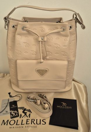 Maison Mollerus Tasche 'NYON' Stampato Leder neu ab Fr. 1.--