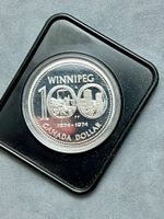 1 Dollar 1974 Silber – Winnipeg 100 – Kanada