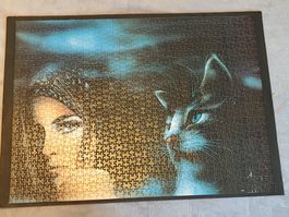 Gerahmtes Ravensburger Puzzle 1000