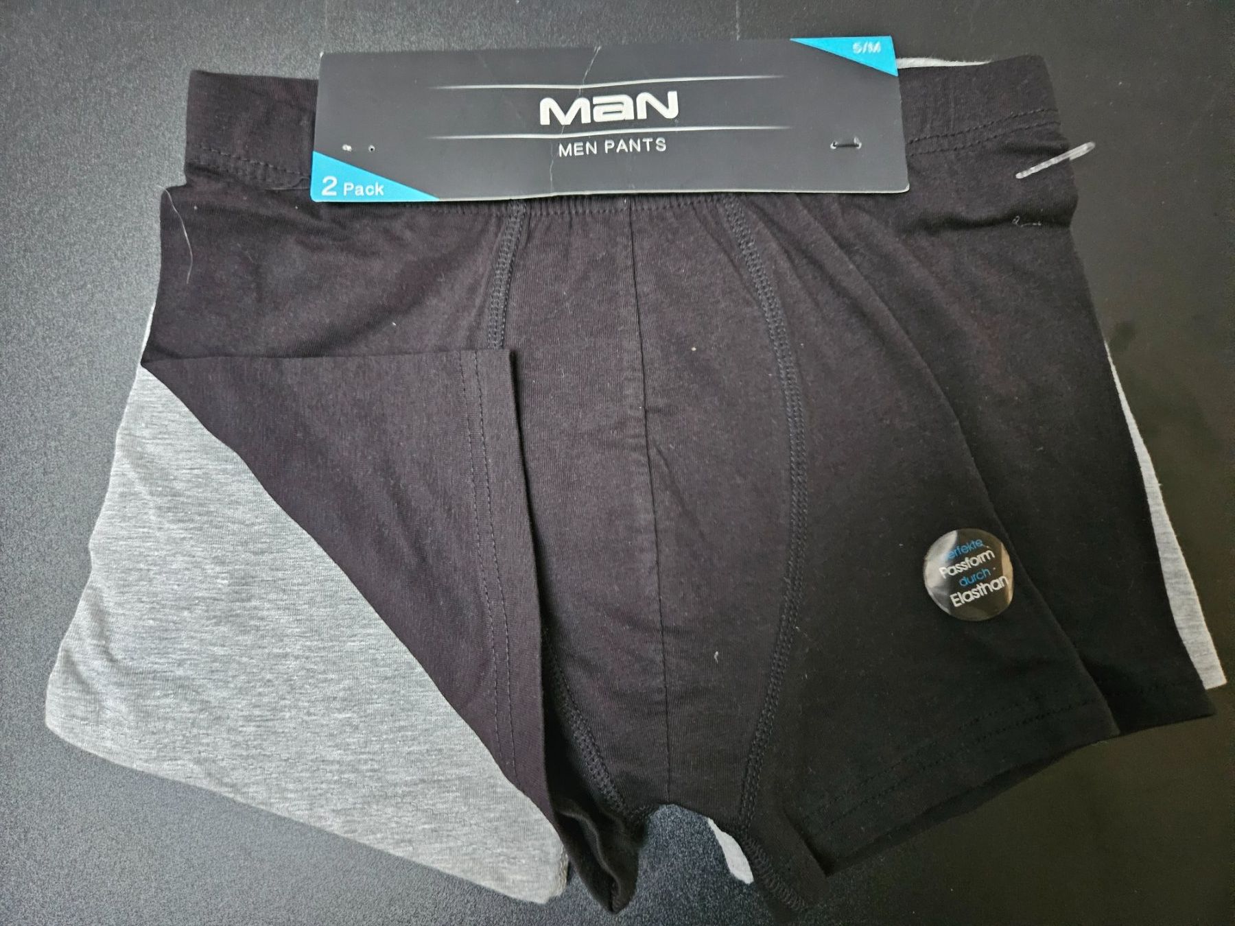 Biancheria intima: Neu - Man - Boxershorts 2Stk. Gr. 5/M – Nuovo e nell'imballaggio originale da Dagmersellen venduto da Jarsetz_Restposten