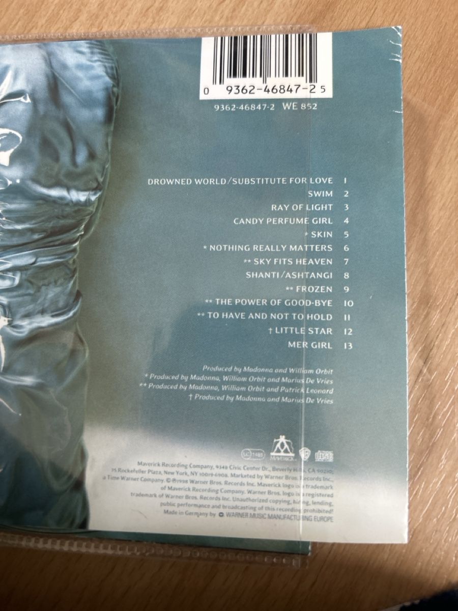 CDs: Madonna Ray of Light CD  – D'occasion à Herbetswil par rotekatze84 1