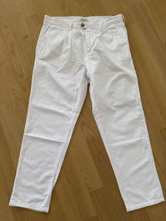 Weisse Hosen von Alley Docks 963, Grösse 46