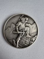 Kantonales Schützenmedaille Uri, Tell Motiv, Silber