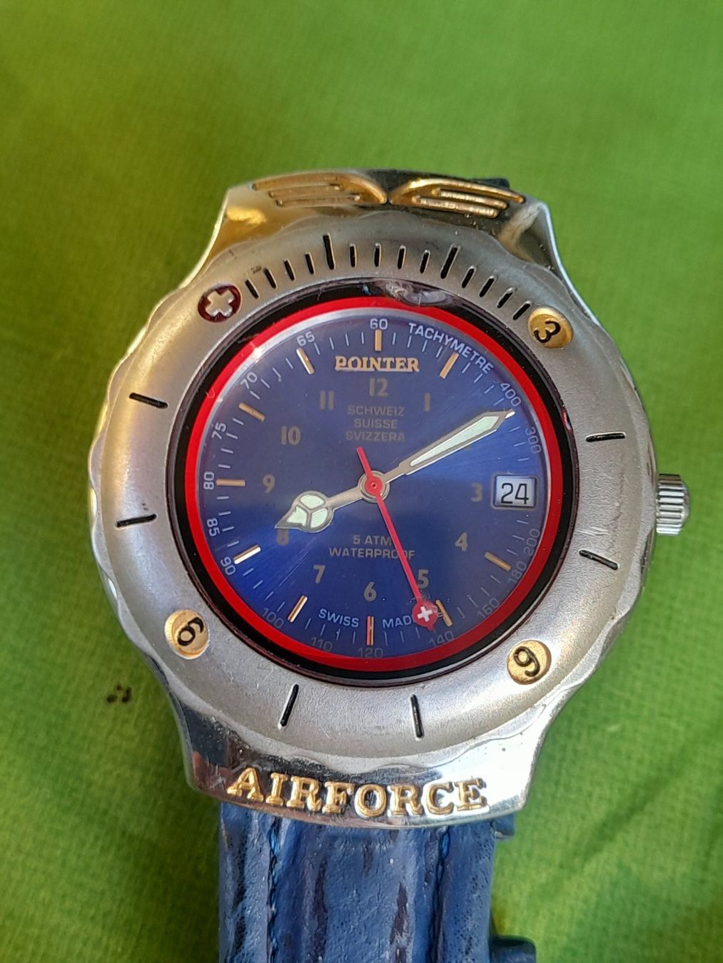 Uhren: Pointer Switzerland - Airforce Chronometer – Defekt aus Aeschi b.Spiez von 52_wochen 1