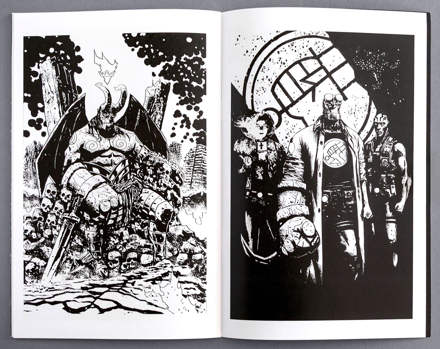 Fumetti: LAURENCE CAMPBELL - BPRD COVERS SKETCHBOOK m. HELLBOY SKETCH – Nuovo (secondo la descrizione) da St. Gallen venduto da kobayashi-maru 8