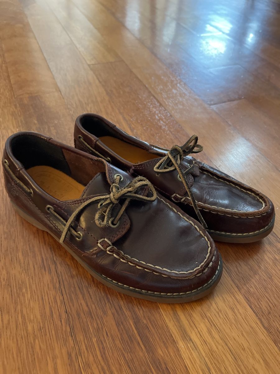Scarpe per ragazzi: Timberland Bootsschuhe Gr. 33, Dunkelrot / Braun – Usato da zürich venduto da Fourstar0