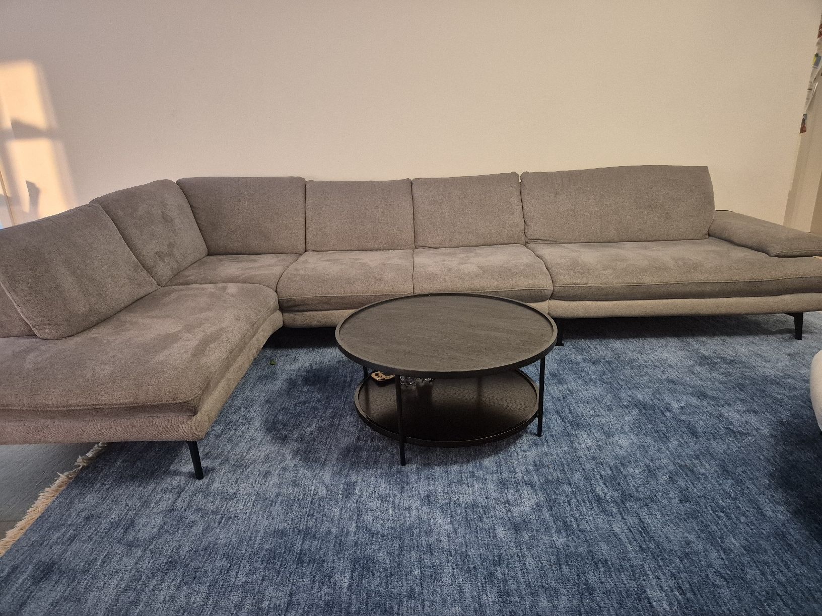 Sofas: grosses Ecksofa Grau + Stoff – Neu (gemäss Beschreibung) aus Altendorf von caj_hry2 1