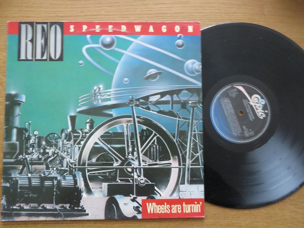 REO SPEEDWAGON WHEELS ARE TURNIN | Kaufen Auf Ricardo