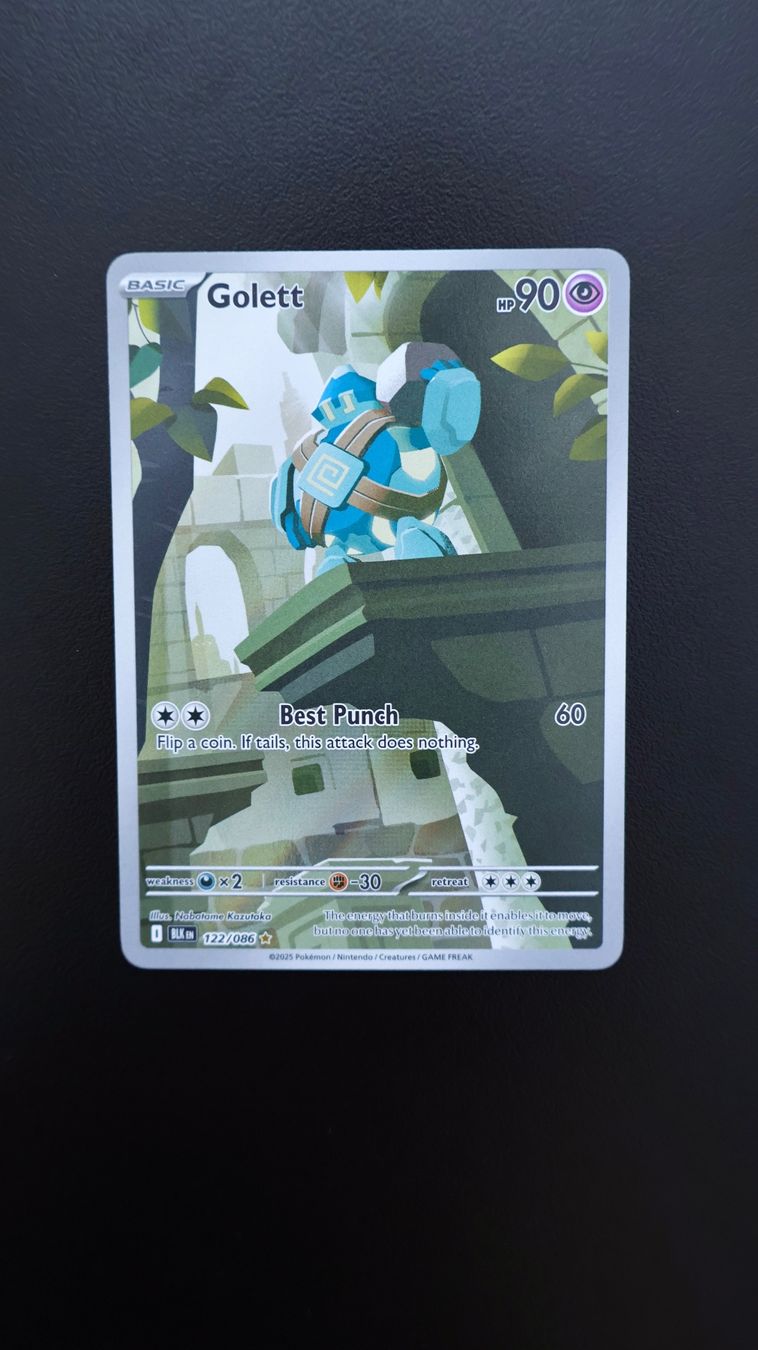 Pokémon Sammelbilder & Trading cards: Pokémon Mint Condition Golett #122 – Neu und originalverpackt aus Obfelden von vivialexandra