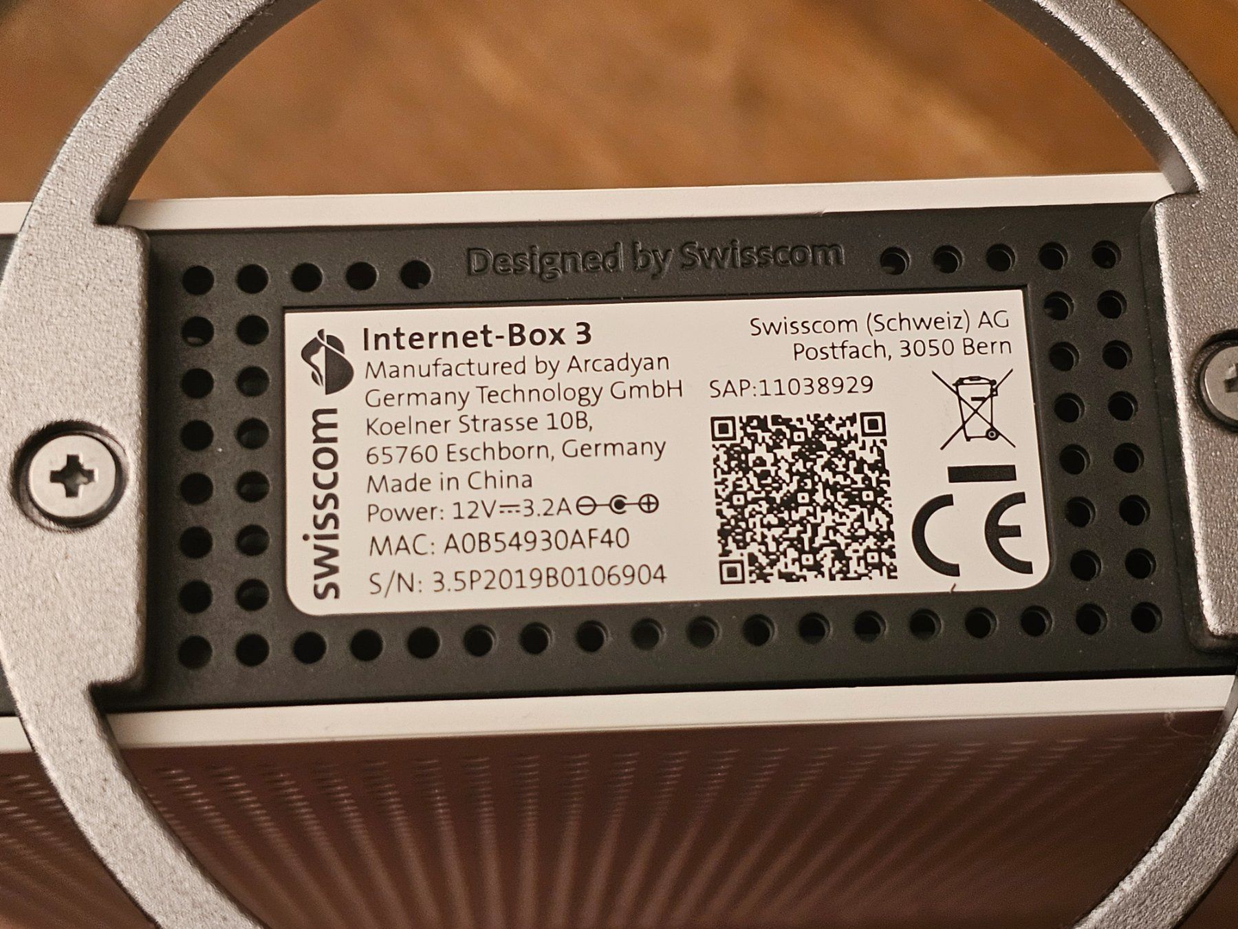 Swisscom Modem & Router: Swisscom Internet Box 3 – Usato da Monte Carasso venduto da giave 2