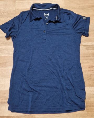 T-Shirt super.natural ,dunkelblau Gr. M
