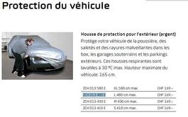 Housse protection voiture Audi
