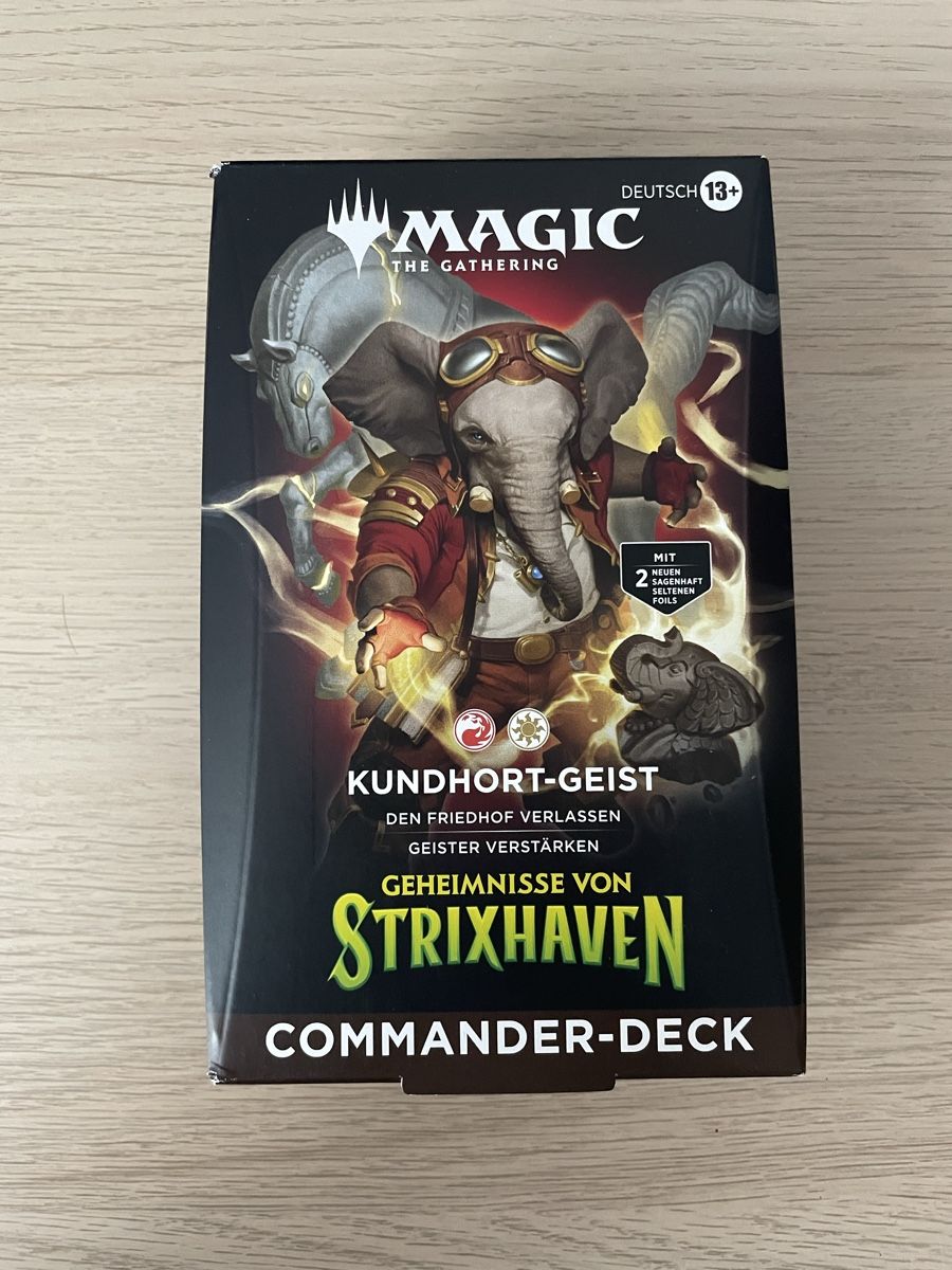 Karten: MTG Commander Precon Deck – Neu und originalverpackt aus Schlieren von mas_l7wp