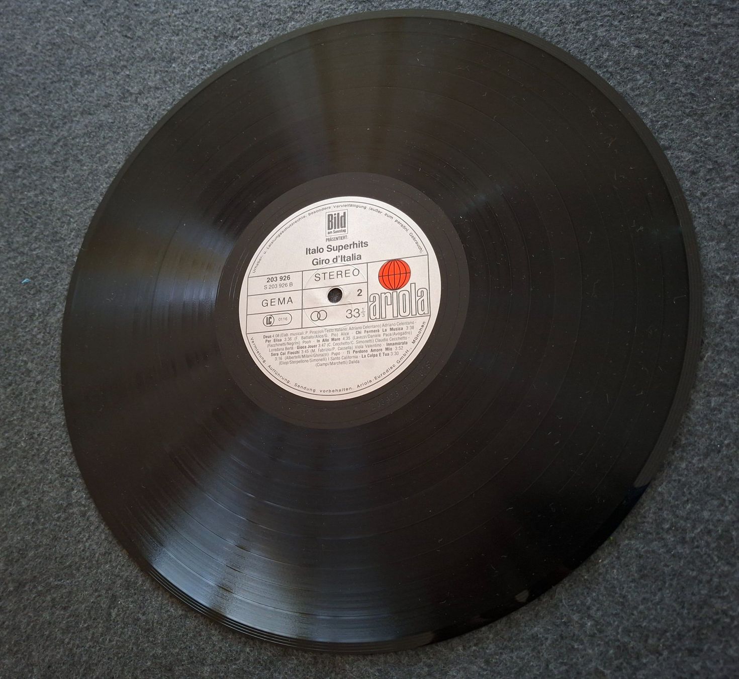 Dischi in vinile: Italo Super Hits, 1981, LP – Usato da Merenschwand venduto da lea61 2
